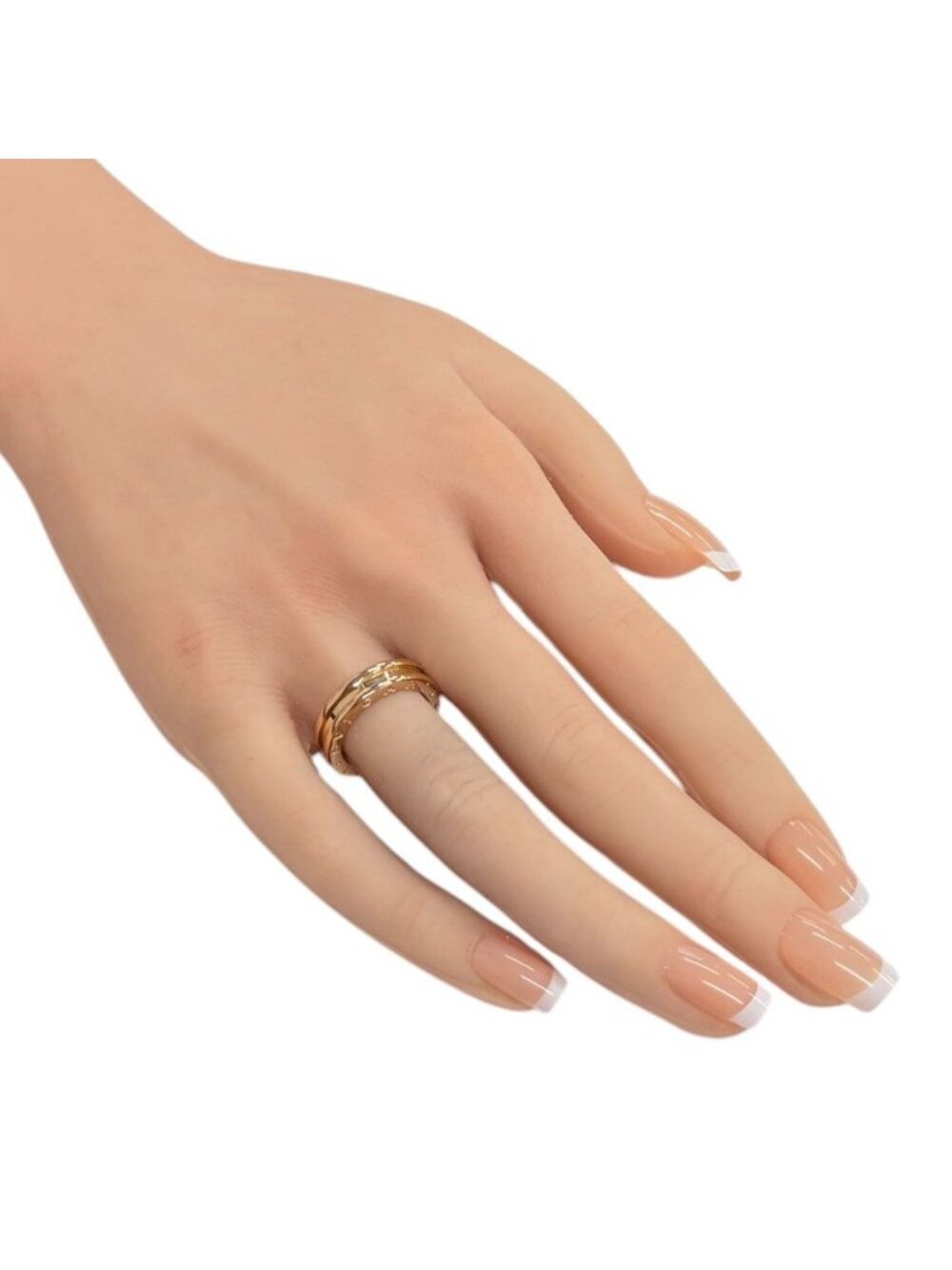 Bvlgari B.zero1 Band Ring Gold 18k Pink - Picture 2 of 8